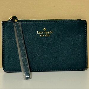 Kate Spade Emerald Glitter Wristlet Discontinued NWT!